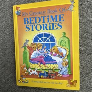 Vintage 1995 My Greatest Book Of Bedtime Stories Hardcover Book